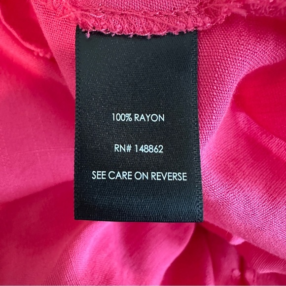 Torrid midi pink Swiss dot short sleeve dress NWT 2X - Picture 6 of 6